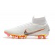 Bota Nike Mercurial Superfly 6 Elite AG Pro Blanco Naranja