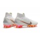 Bota Nike Mercurial Superfly 6 Elite AG Pro Blanco Naranja