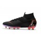 Bota Nike Mercurial Superfly 6 Elite AG Pro Negro Naranja