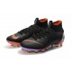 Bota Nike Mercurial Superfly 6 Elite AG Pro Negro Naranja