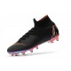 Bota Nike Mercurial Superfly 6 Elite AG Pro Negro Naranja