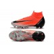 Bota Nike Mercurial Superfly 6 Elite AG Pro Rojo Negro Plata