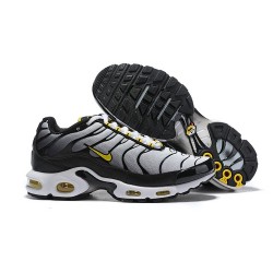 Nike Zapatos Air VaporMax Plus Hombres - Blanco Negro Amarillo