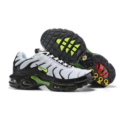 Nike Zapatos Air VaporMax Plus Hombres - Blanco Negro Verde