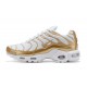 Nike Zapatos Air VaporMax Plus Hombres - Blanco Oro