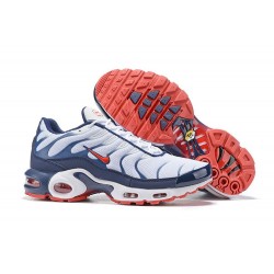 Nike Zapatos Air VaporMax Plus Hombres - Blanco Azul Rojo