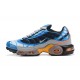 Nike Zapatos Air VaporMax Plus Hombres - Blanco Azul Gris