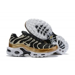 Nike Zapatos Air VaporMax Plus Hombres - Negro Oro