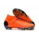 Bota Nike Mercurial Superfly 6 Elite AG Pro Naranja Negro