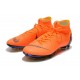 Bota Nike Mercurial Superfly 6 Elite AG Pro Naranja Negro