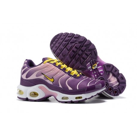 Zapatillas - Mujer Nike Air Max Plus Violeta Amarillo