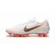 Nike Botas Mercurial Vapor 12 Elite AG-PRO Blanca Naranja