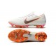 Nike Botas Mercurial Vapor 12 Elite AG-PRO Blanca Naranja