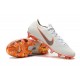 Nike Botas Mercurial Vapor 12 Elite AG-PRO Blanca Naranja