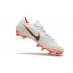 Nike Botas Mercurial Vapor 12 Elite AG-PRO Blanca Naranja