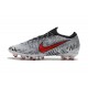 Nike Botas Mercurial Vapor 12 Elite AG-PRO Neymar Blanco Rojo Negro