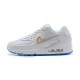 Nike Zapatos Air Max 90 Blanco Oro Azul