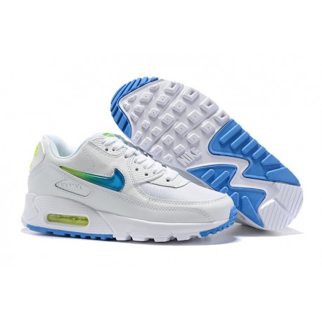 Nike Zapatos Air Max 90 Blanco Azul