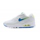 Nike Zapatos Air Max 90 Blanco Azul