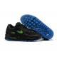 Nike Zapatos Air Max 90 Hombre Negro Verde