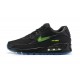 Nike Zapatos Air Max 90 Hombre Negro Verde