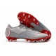 Nike Botas Mercurial Vapor 12 Elite AG-PRO Gris Rojo