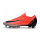 Nike Botas Mercurial Vapor 12 Elite AG-PRO Rojo Negro Plata