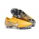 Neymar Nike Botas Mercurial Vapor 12 Elite AG-PRO Amarillo Blanco