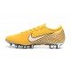 Neymar Nike Botas Mercurial Vapor 12 Elite AG-PRO Amarillo Blanco