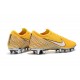 Neymar Nike Botas Mercurial Vapor 12 Elite AG-PRO Amarillo Blanco