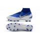 Nike Zapatillas Phantom VSN Elite DF FG - Azul Blanco