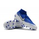 Nike Zapatillas Phantom VSN Elite DF FG - Azul Blanco