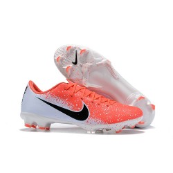 Nike Mercurial Vapor 12 Elite FG Botas Hombre Rojo Blanco Negro