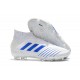 Botas adidas Predator 19+ FG Virtuso para Adultos - Blanco Azul