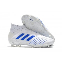 Botas adidas Predator 19+ FG Virtuso para Adultos - Blanco Azul