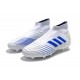 Botas adidas Predator 19+ FG Virtuso para Adultos - Blanco Azul