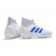 Botas adidas Predator 19+ FG Virtuso para Adultos - Blanco Azul