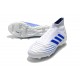 Botas adidas Predator 19+ FG Virtuso para Adultos - Blanco Azul