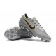 Nike Mercurial Vapor 12 Elite FG Botas Hombre Plata Negro