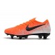 Nike Mercurial Vapor 12 Elite SG Botas Hombre Naranja Negro