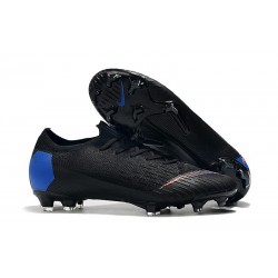 Nike Mercurial Vapor 12 Elite FG Botas Hombre Negro Azul