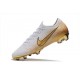 Nike Mercurial Vapor 12 Elite FG Botas Hombre Blanco Oro