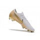 Nike Mercurial Vapor 12 Elite FG Botas Hombre Blanco Oro