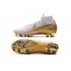 Nike Botas Mercurial Superfly 6 Elite FG - Blanco Oro