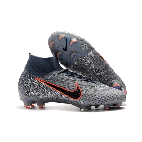 Nike Botas Mercurial Superfly 6 Elite FG - Gris Negro