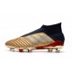 Botas adidas Predator 19+ FG para Adultos - Oro Plata Rojo