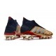 Botas adidas Predator 19+ FG para Adultos - Oro Plata Rojo