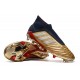 Botas adidas Predator 19+ FG para Adultos - Oro Plata Rojo