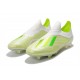 Zapatillas de Fútbol adidas X 18+ FG Blanco Verde