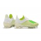 Zapatillas de Fútbol adidas X 18+ FG Blanco Verde